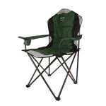 Great Outdoors Kruza Camping Chair | One Size | Green