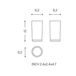 Toothbrush Holder Screw-in Or Self-adhesive Chrome Silver Next Collection