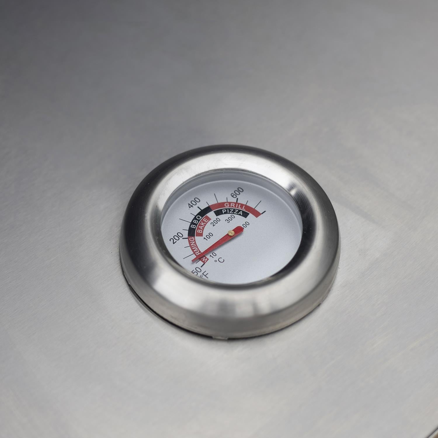 Multi-purpose Barbeque Mini Pizza Oven With Built-in Thermometer