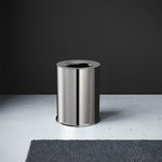 Bathroom Bin Trash Can, 5l Capacity, Silver. Collection As+