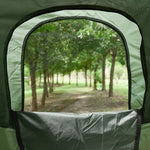 1-person Foldable Camping Tent With Sleeping Bag | Green