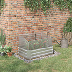 Raised Bed With Mini Greenhouse Planter