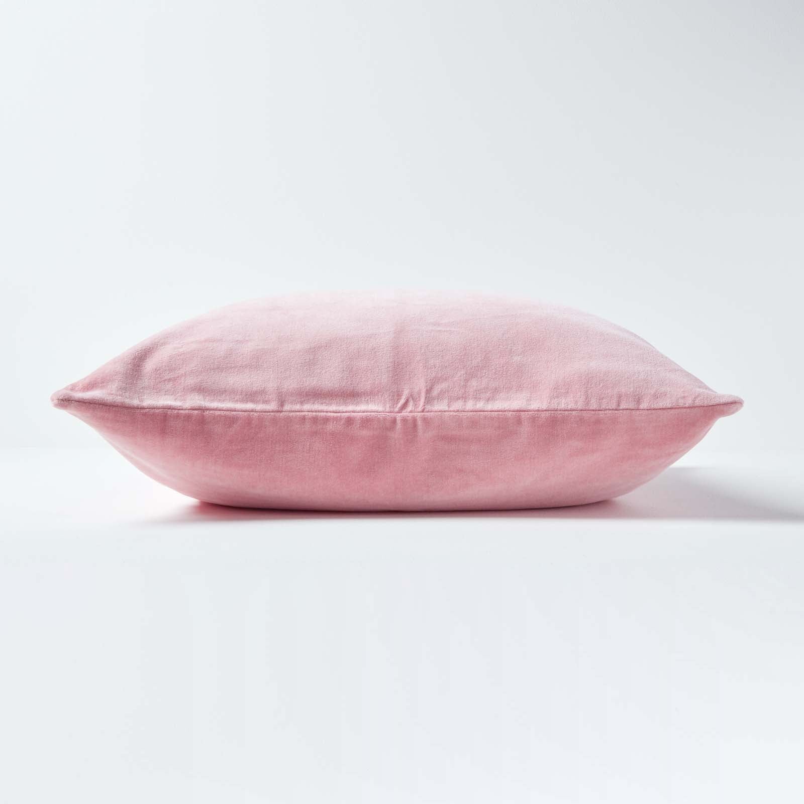 Luxury Cotton Velvet Cushion Cover | 60cm x 60cm | Pink