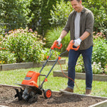 Outsunny 1500w Electric Tiller With 40cm Working Width, 20cm Tilling Depth