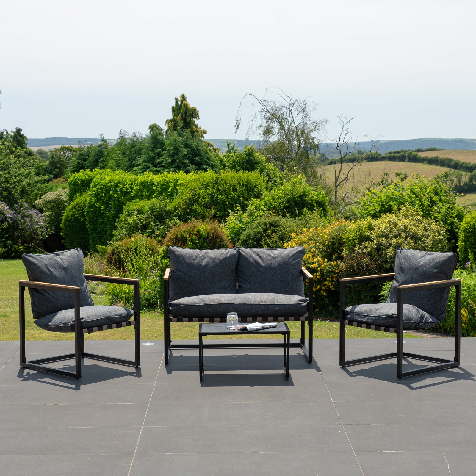 Bosque Outdoor Furniture Set | One Size | Dark Grey