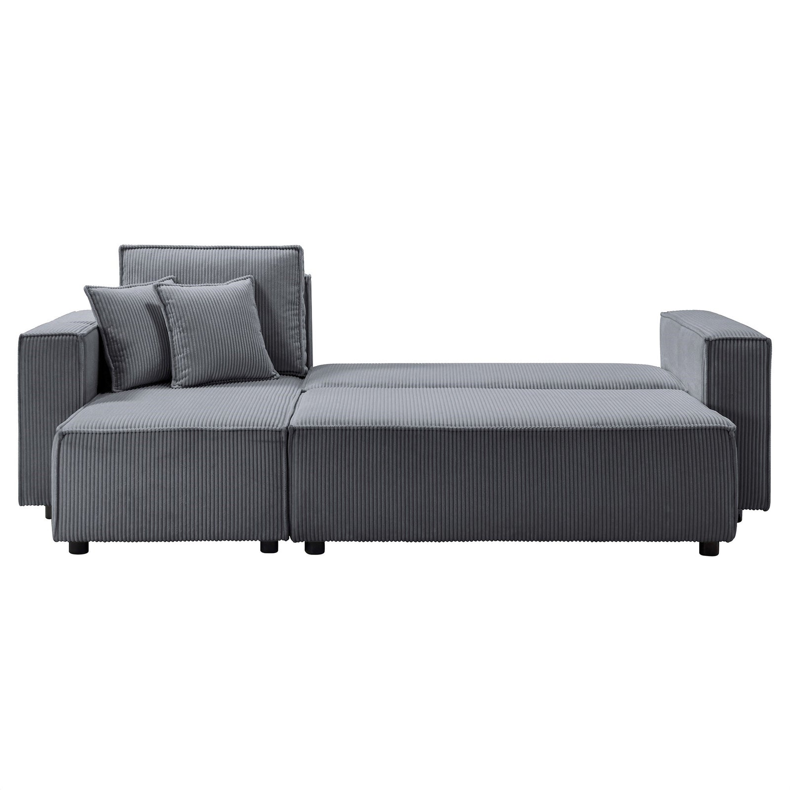 Hanna Reversible Corner Sofa With Sofa Bed | Corner | Dark Grey