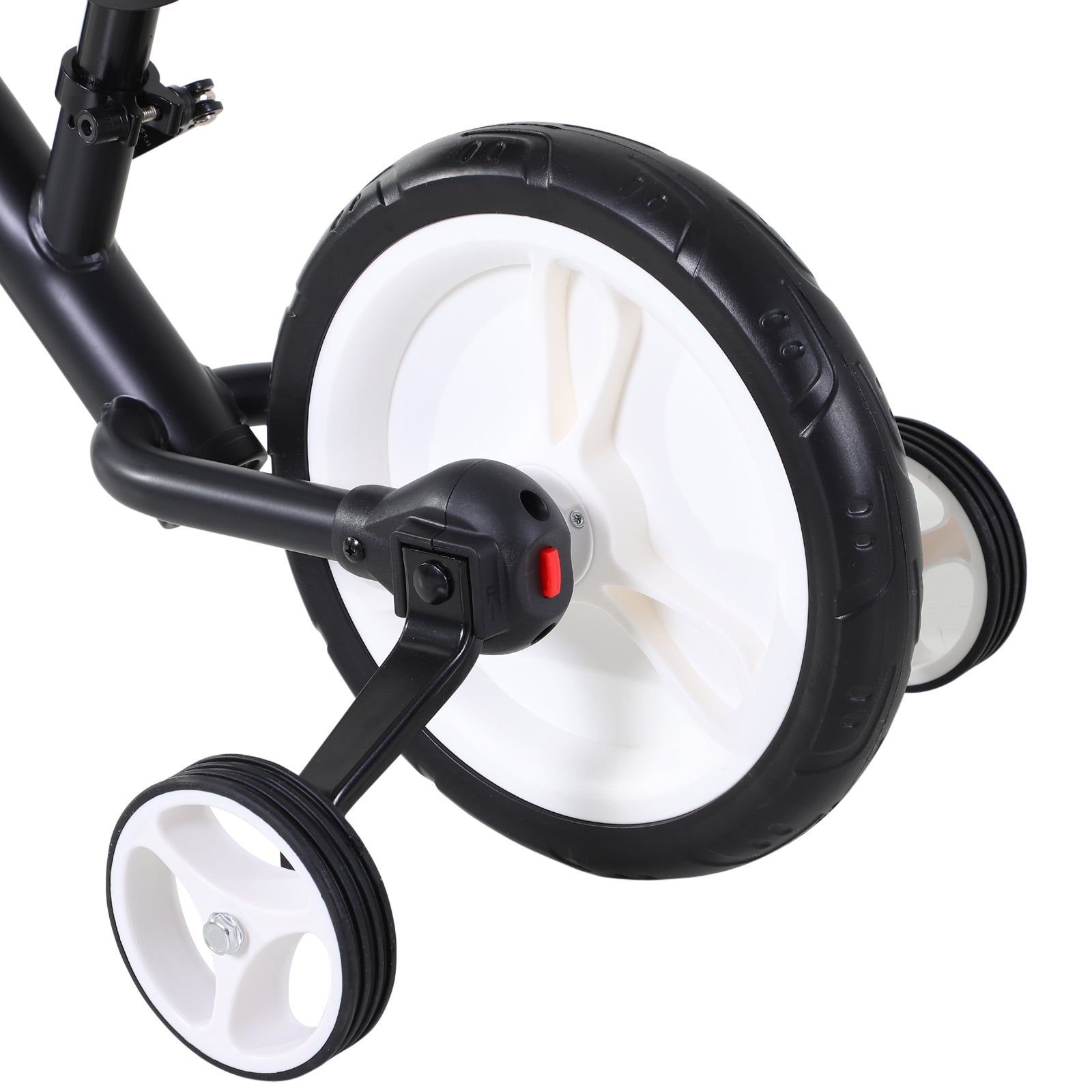 11" Kids Balance Bike W/removable Stabilizers | Black