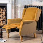 Barksdale Recliner Armchair | Yellow