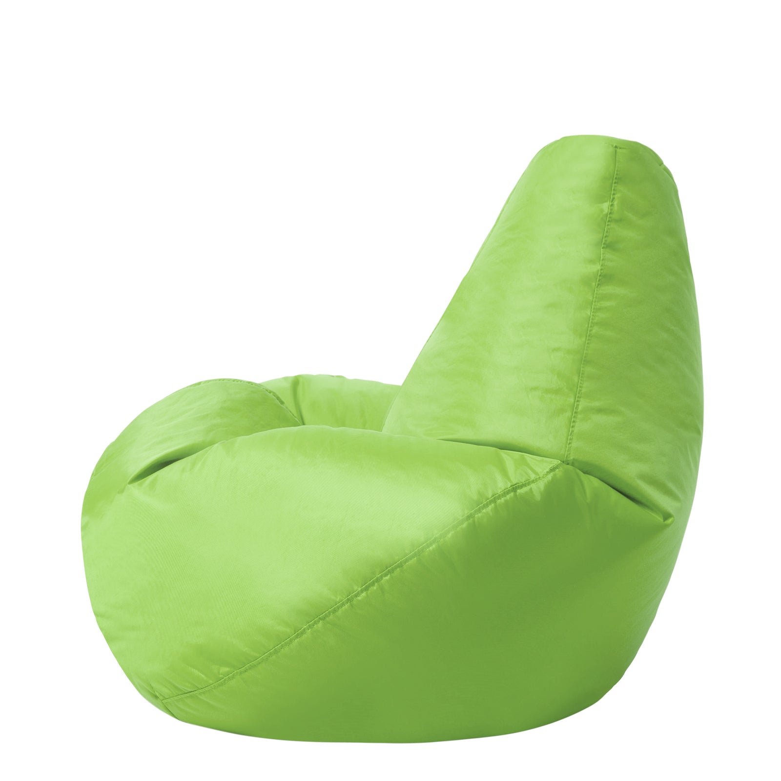 Kids High Back Bean Bag Chair | Lime