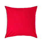 Continental Egyptian Cotton Pillowcase 200 Tc | 80cm x 80cm | Red