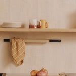 Towel Rail 40cm Wall Mounted Compatible With Alife Collection | Pearl White