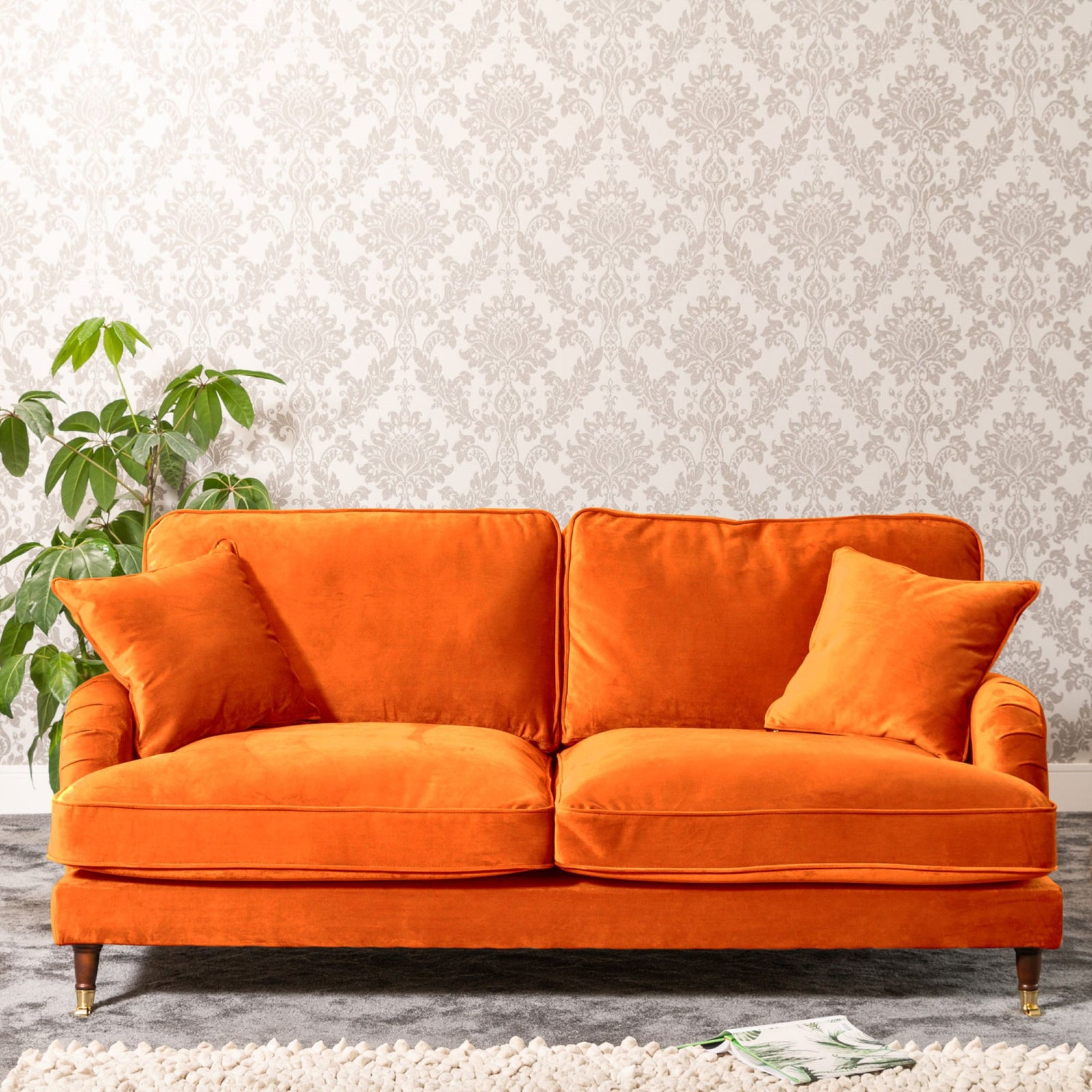 Mackenzie 3 Seat Sofa | 3 | Burnt Orange