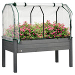 121cm Raised Garden Bed, Dark Grey