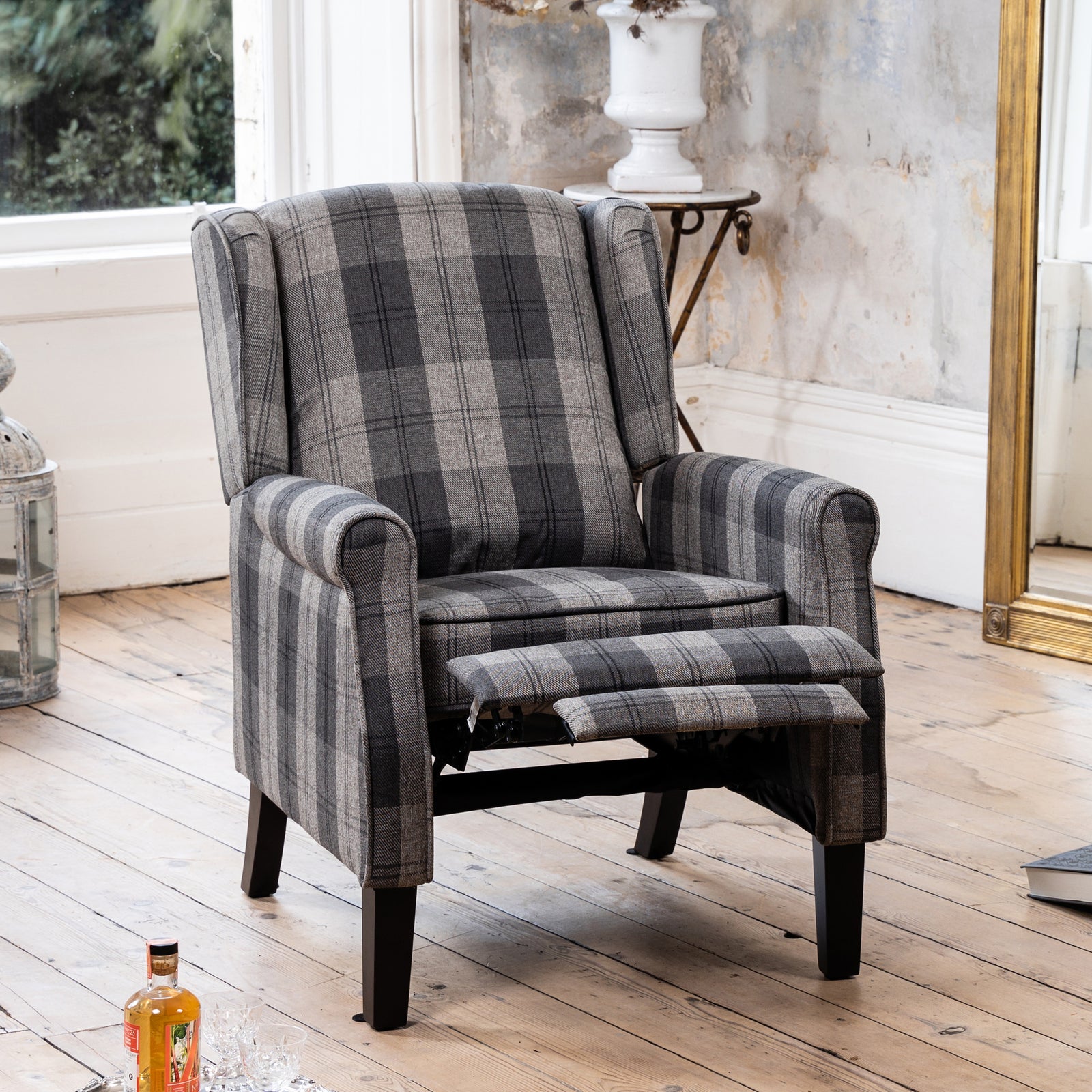 Stanfield Recliner Armchair | Grey