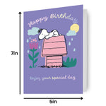 Peanuts Snoopy Birthday Card Official Product