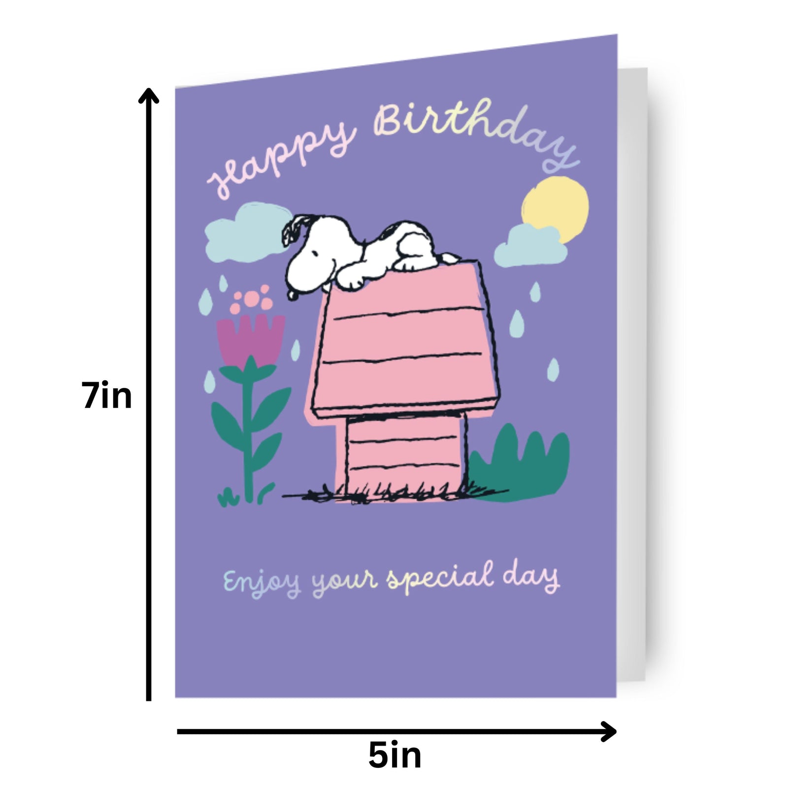 Peanuts Snoopy Birthday Card Official Product