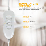 Electric Heated Thermal Pad - Blue