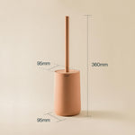 Toilet Brush, Free-standing, Polyresin Sage Green, Saona Collection