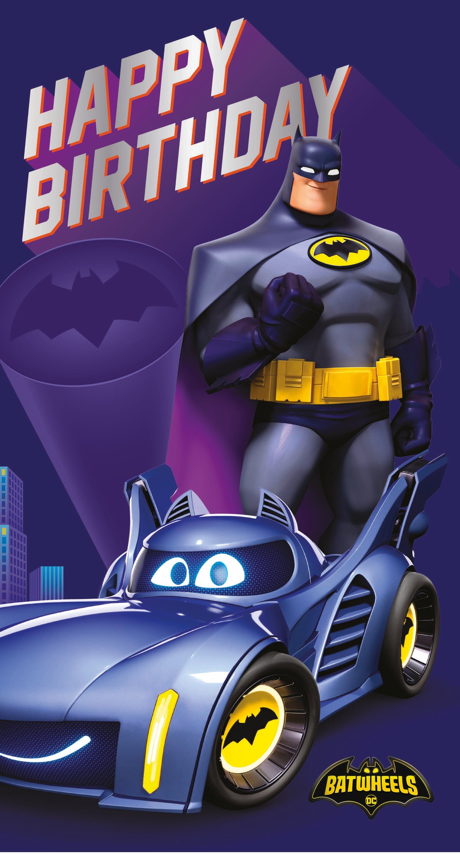 Batman Birthday Card Official Product