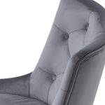 Omfortable Upholstered Dining Chair With Sponge Filling Soft Padded Seat And Back