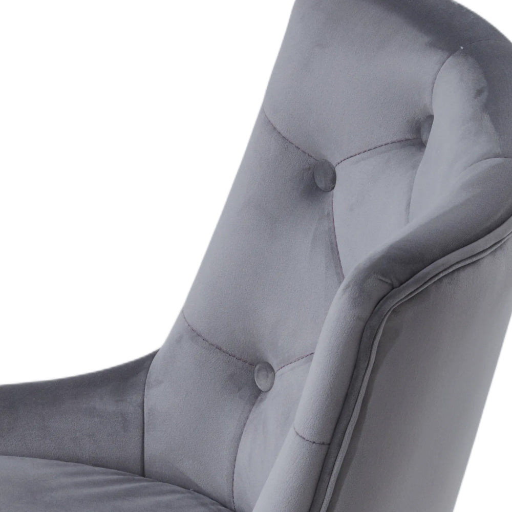 Omfortable Upholstered Dining Chair With Sponge Filling Soft Padded Seat And Back