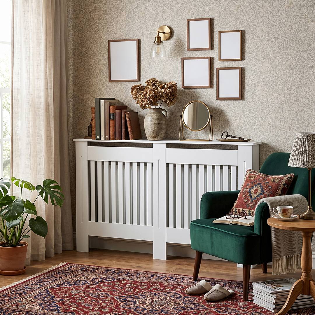 Breeins Contemporary Vertical Slat Radiator Cover