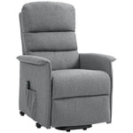 Power Lift Recliner Electric Chair W/ Remote | Grey