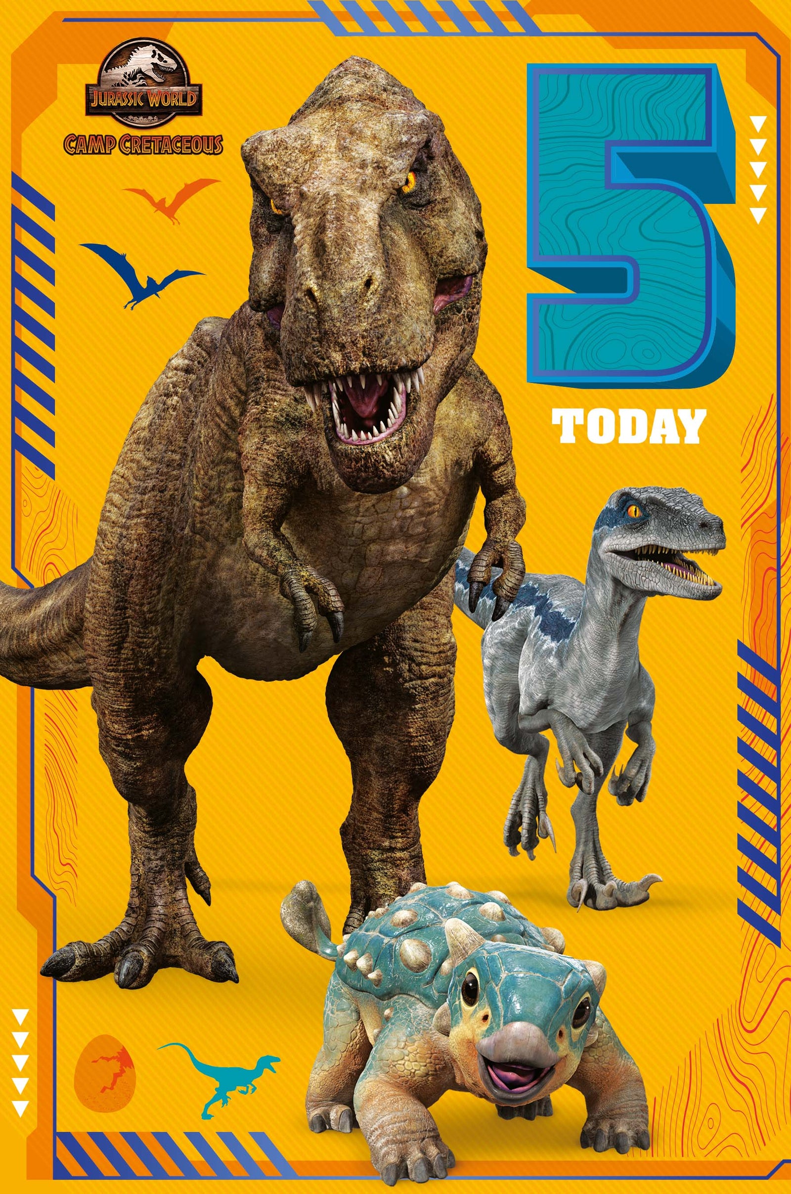 Age 5 Birthday Card Official Product