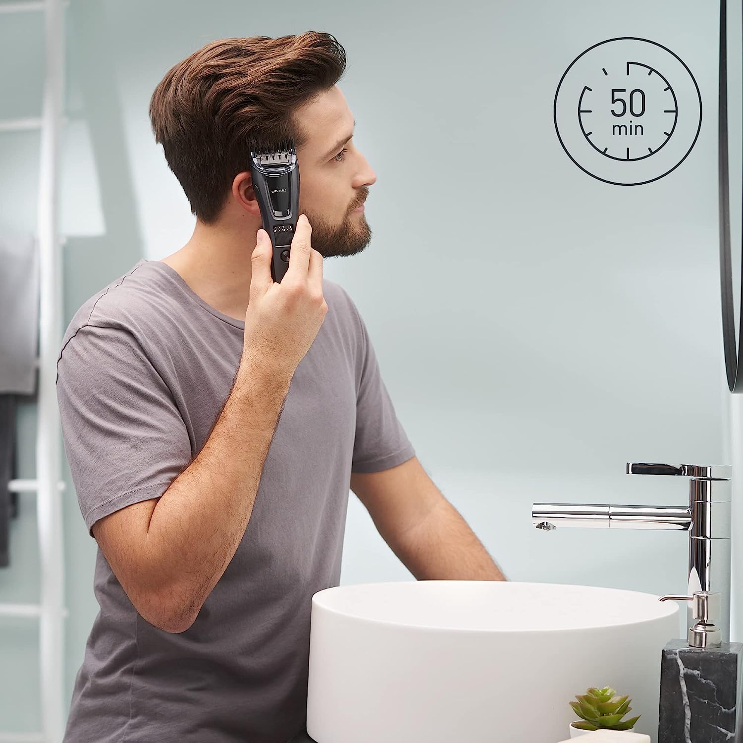 Er-gb62 Wet & Dry Electric Beard & Body Trimmer