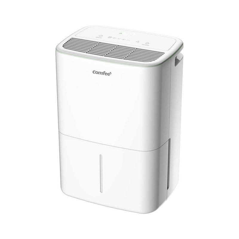 Smart 10l/12l Per Day Dehumidifier With Auto Humidity Control, 2.5l Tank & Timer – Quiet, Energy-efficient, And Portable With 360° Wheels And Laundry Drying Mode | 10l | White
