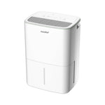 Smart 10l/12l Per Day Dehumidifier With Auto Humidity Control, 2.5l Tank & Timer – Quiet, Energy-efficient, And Portable With 360° Wheels And Laundry Drying Mode | 10l | White