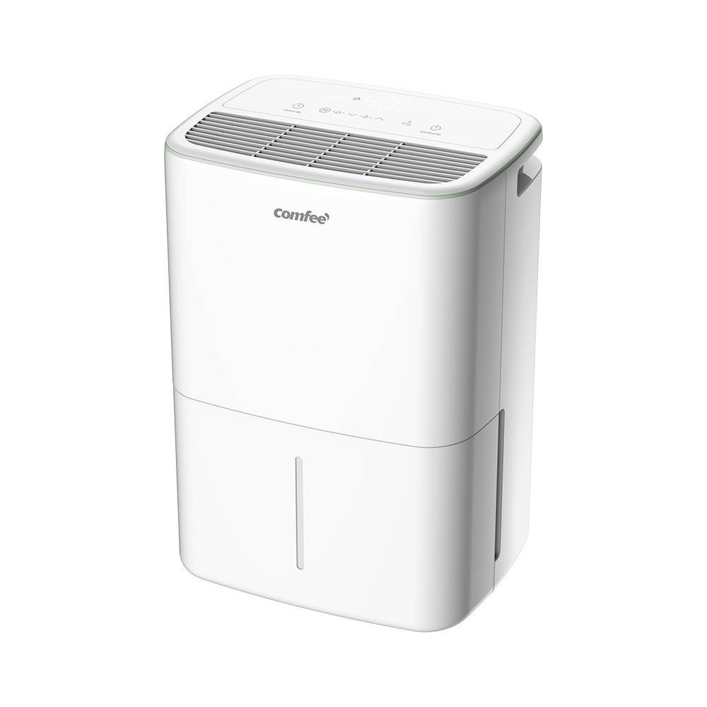 Smart 10l/12l Per Day Dehumidifier With Auto Humidity Control, 2.5l Tank & Timer – Quiet, Energy-efficient, And Portable With 360° Wheels And Laundry Drying Mode | 10l | White