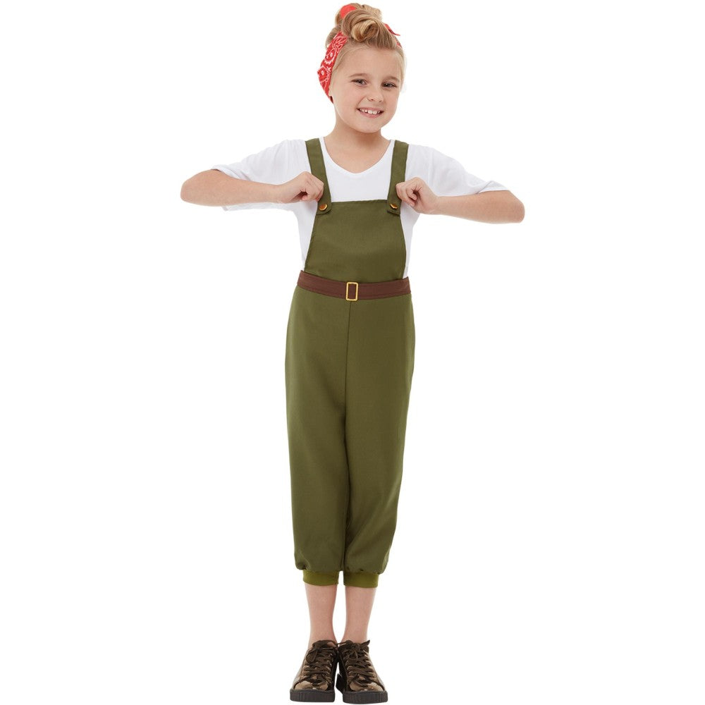 Ww2 Little Land Girl Costume | Age 7-9