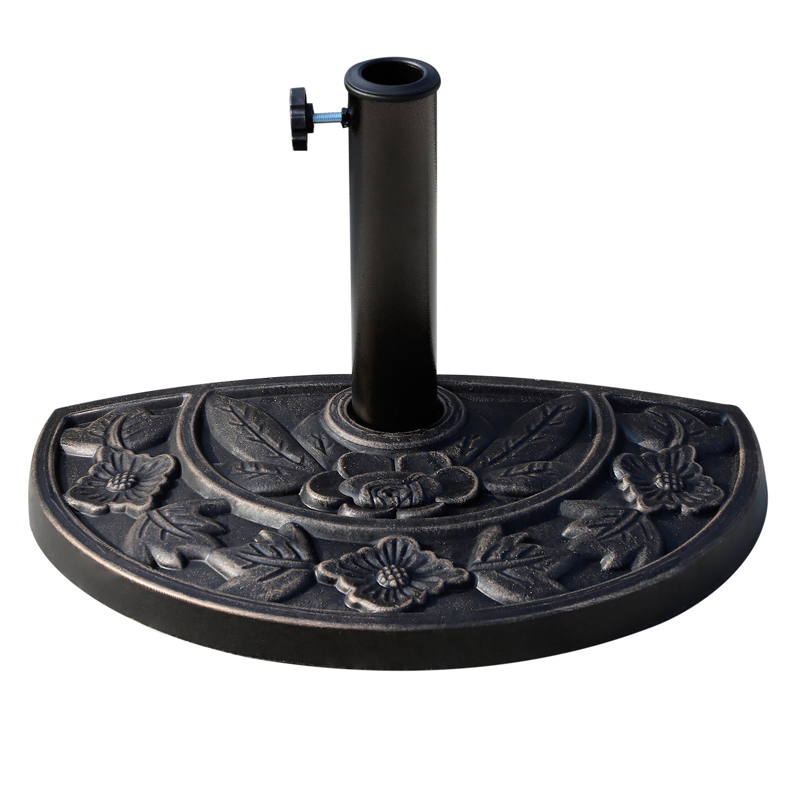 9kg Half Round Parasol Base