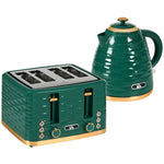 Kettle And Toaster Set 1.7l Boil Kettle And 4 Slice Toaster | One Size