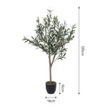 120cm/210cm Artificial Olive Tree Decorative Plant In Planter | Small