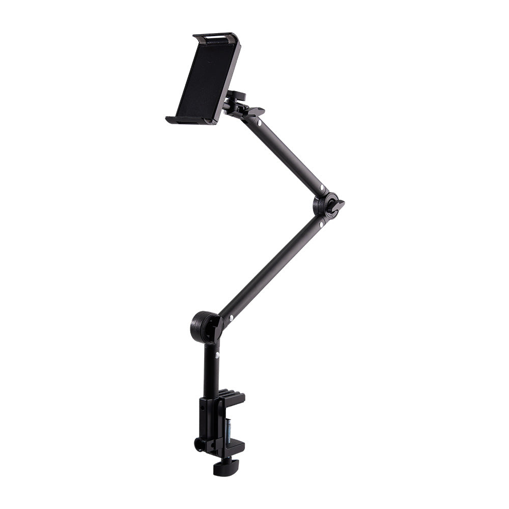 Phone Tablet Holder with 360° Adjustable Foldable Arm