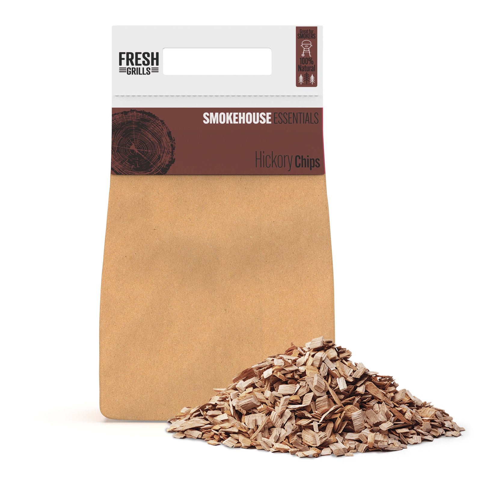 Portable Bbq With Hickory Wood Chips