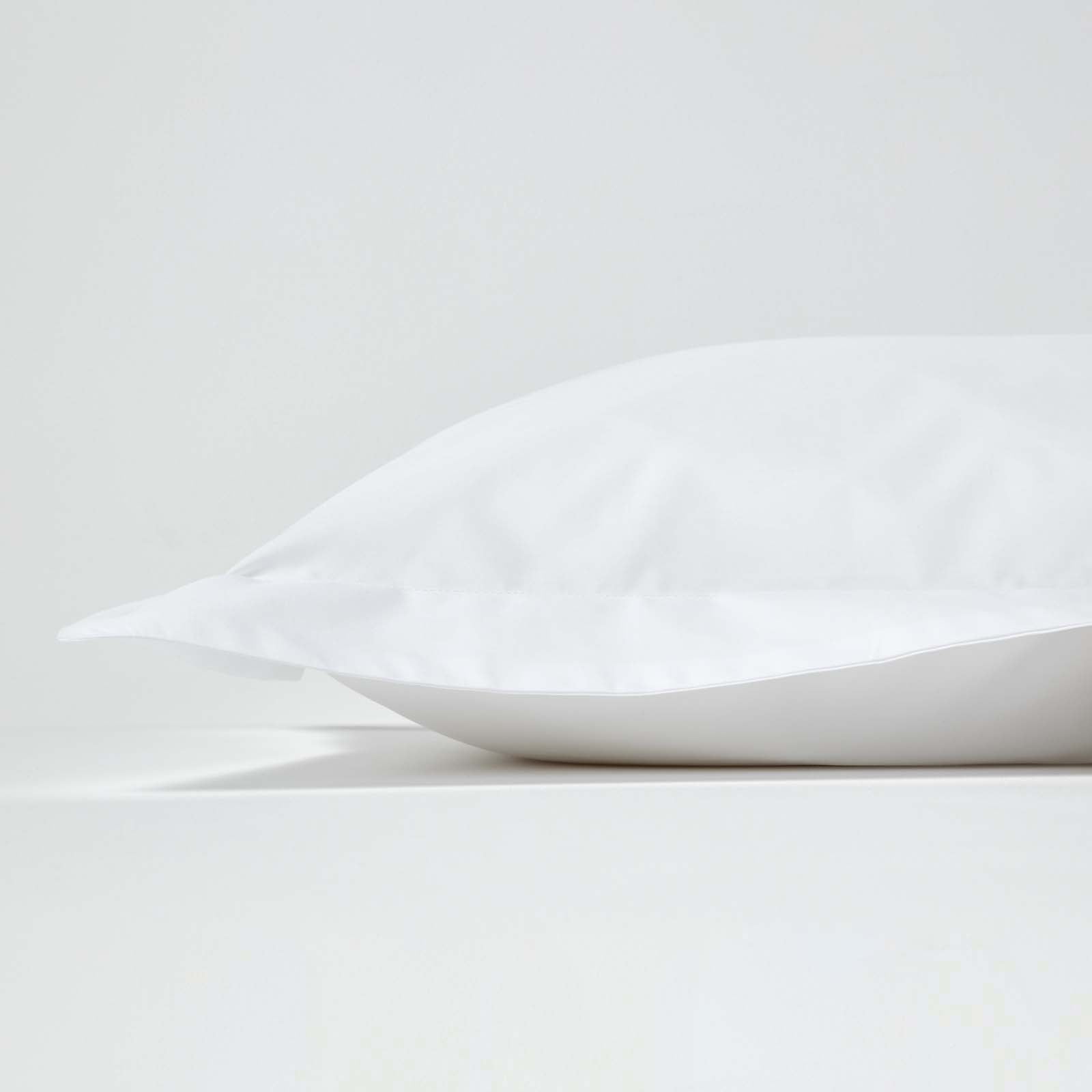 Egyptian Cotton Oxford Pillowcase 200 Tc | 48 x 74cm | White