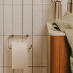 Paper Holder/towel Rack Matt Black Logic