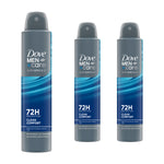 Anti-perspirant Men+care Advanced Clean Comfort 72h Protection Deo, 3x200ml