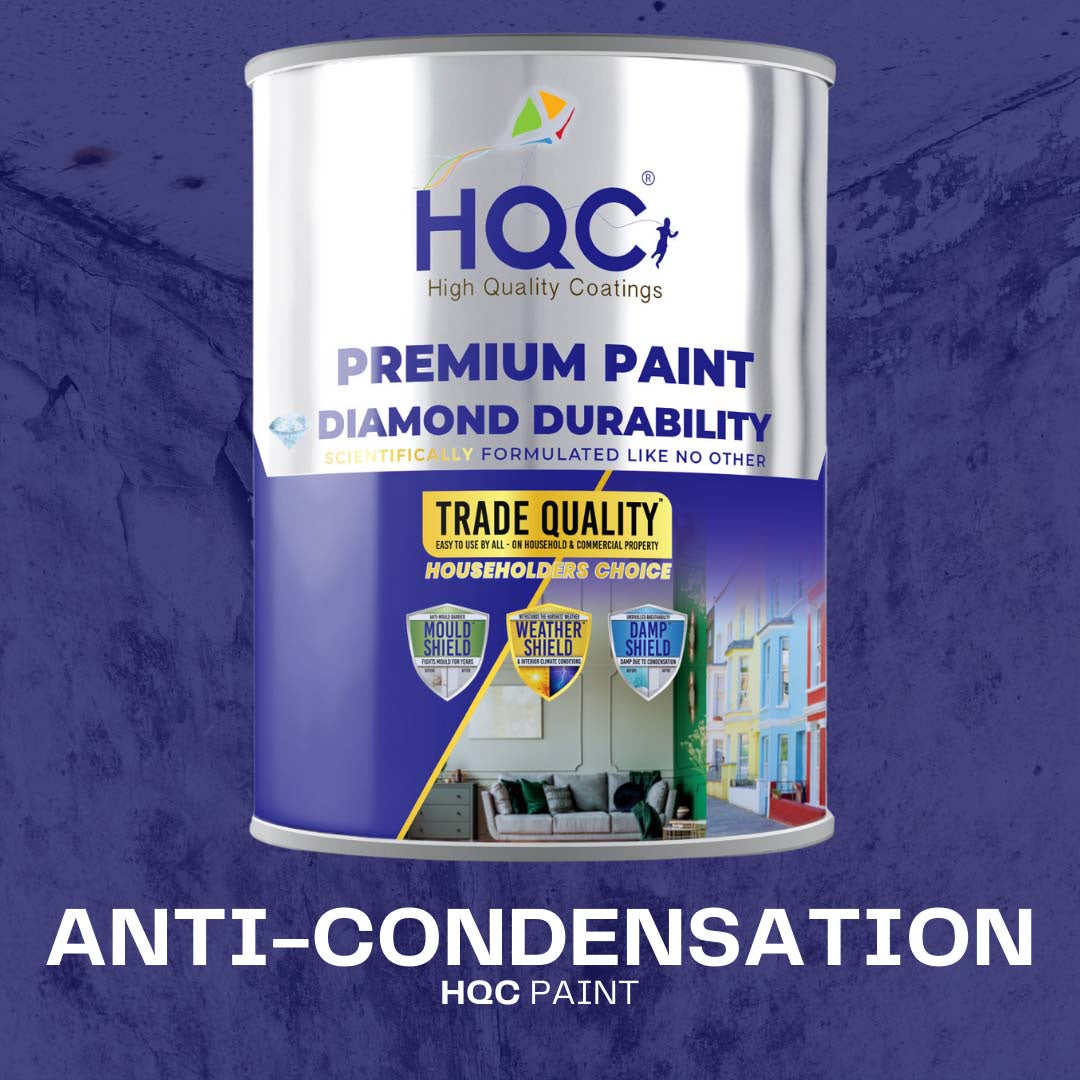 HQC Paint Insulating Anti-condensation Base Coat - Prevents Condensation & Insulates Interior Walls & Ceilings
