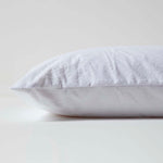 Terry Towelling Waterproof Pillow Protectors, Pack Of 4 | 65cm x 65cm | White