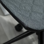 Office Swivel Desk Chair Linen Grey