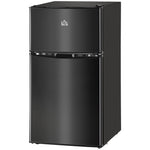88l Small Fridge Freezer With 5-setting Thermostat, Inner Light | Black