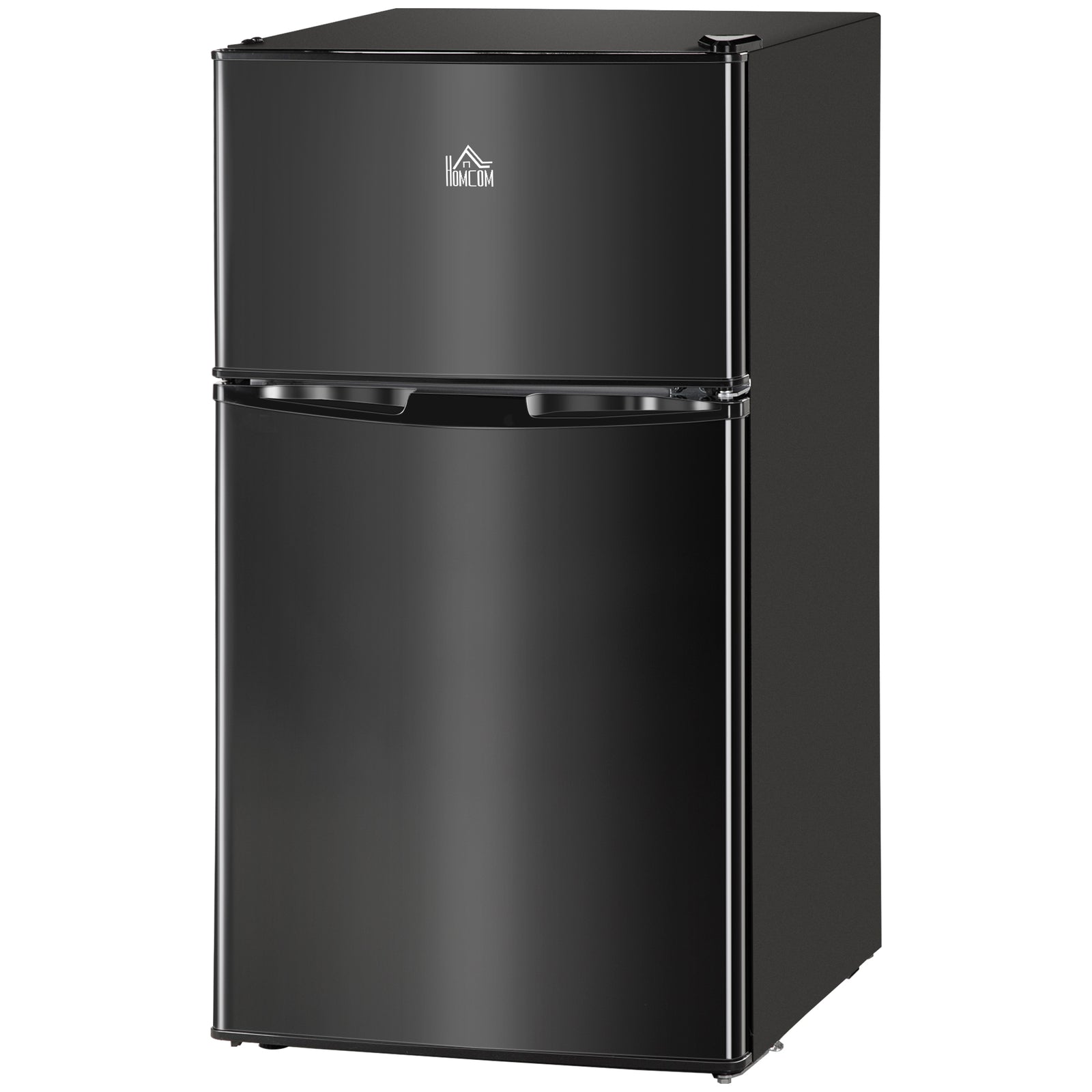 88l Small Fridge Freezer With 5-setting Thermostat, Inner Light | Black