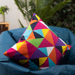 Indoor Outdoor Cushion Set Of 2 Water Resistant Cushions