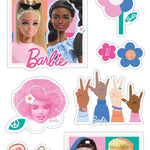 Barbie Sticker Birthday Card Official Product