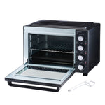Cooks Professional 34l Mini Oven With 2 Ceramic Hobs - Countertop Cooker