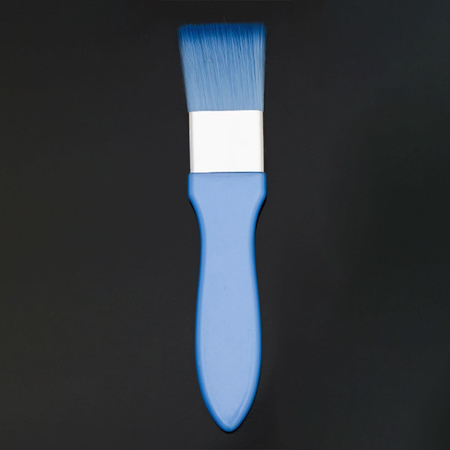 Colourful Makeup Paintbrush Style Foundation Brush Mx04 | Blue